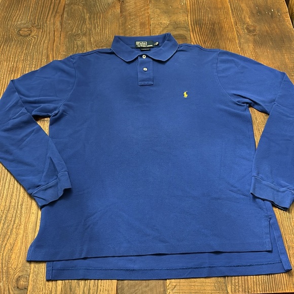 Polo by Ralph Lauren Custom Fit Long Sleeve Polo (Lg) - Picture 5 of 6